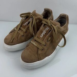 Max Mara Women's Maxisf Cour Sneakers Tobacco Size EU 39 US 9